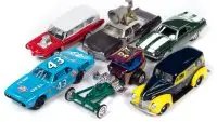 Collectible 2023 Johnny Lightning Pop Culture Diecast Cars Set - Release 3, 1/64 Scale