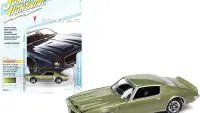 1972 Pontiac Firebird Formula Springfield Green Metallic "Classic Gold Collection" Series Limited Edition to 9454 pieces Worldwide 1/64 Diecast Model Car by Johnny Lightning