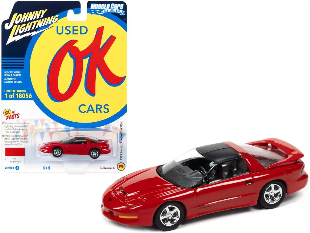 1997 Pontiac Firebird Trans Am WS6 Diecast Model – Limited Edition 1/64 by Johnny Lightning