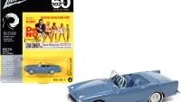 1962 Sunbeam Alpine Convertible Lake Blue James Bond 007 Diecast Model Car by Johnny Lightning 1/64