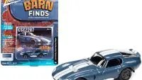 Limited Edition 1964 Shelby Cobra Daytona Coupe 1/64 Diecast Model - Viking Blue Metallic by Johnny Lightning