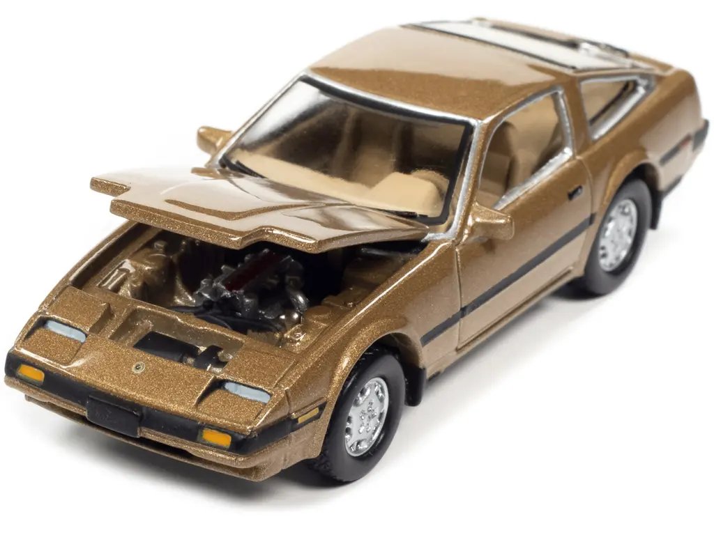 1984 Nissan 300ZX Aspen Gold Metallic 1/64 Diecast Model – Limited Edition Johnny Lightning