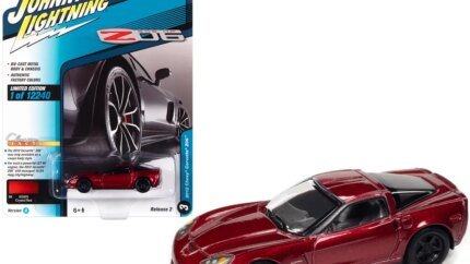 2012 Chevrolet Corvette Z06 Crystal Red Metallic 1/64 Diecast Model - Limited Edition by Johnny Lightning