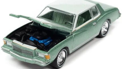 Limited Edition 1979 Chevrolet Monte Carlo Diecast Model - Firemist Green Metallic by Johnny Lightning