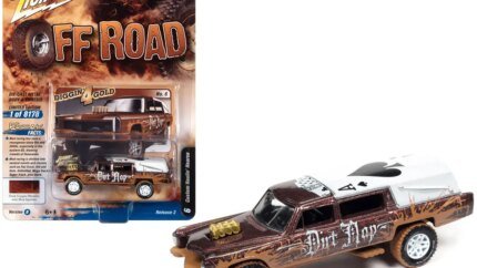 Limited Edition Haulin’ Hearse 1/64 Diecast Model - Dark Copper Metallic Off-Road Series by Johnny Lightning