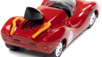 Johnny Lightning 1/64 Diecast: Captain Terror's Car #11 Red 'Speed Racer' 1967 TV Series - 2022 Pop Culture Release