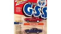 1964 Dodge 330 & 1971 Dodge Demon GSS Diecast Set by Johnny Lightning - Limited Edition 1/64 Models