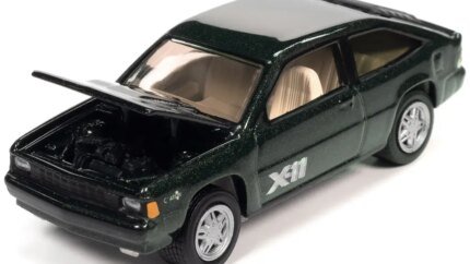Limited Edition 1981 Chevrolet Citation X-11 Diecast Model - Dark Green Metallic by Johnny Lightning