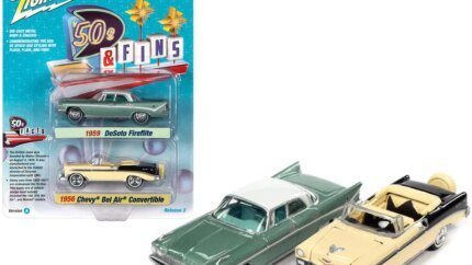 Vintage '50s Classics: 1959 Desoto Fireflite & 1956 Chevrolet Bel Air Convertible