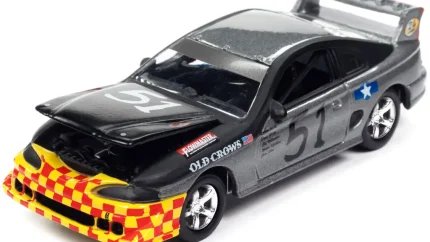 Limited Edition 1990s Ford Mustang #51 Diecast Model - Johnny Lightning Street Freaks