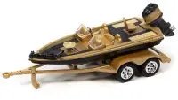 Limited Edition 1980 Chevrolet Monte Carlo Light Camel Gold Metallic with Bass Boat & Trailer - Only 7264 Worldwide