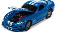 2023 Johnny Lightning 1/64 Diecast Set: 2014 Dodge Challenger R/T & 2008 Dodge Viper SRT10