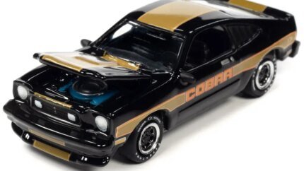 Limited Edition 1978 Ford Mustang Cobra II Diecast Model - Classic Gold Collection by Johnny Lightning