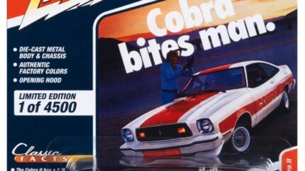 Limited Edition 1978 Ford Mustang Cobra II Diecast Model - Classic Gold Collection by Johnny Lightning