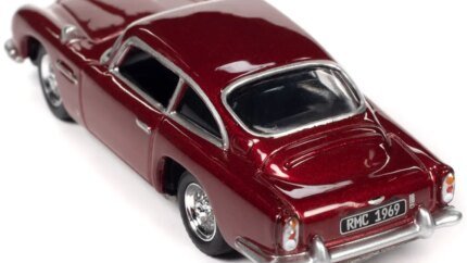 Limited Edition 1966 Aston Martin DB5 RHD Diecast Model - Classic Gold Collection by Johnny Lightning