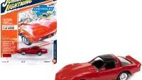 1979 Chevrolet Corvette Red/Black Top 1/64 Diecast - Limited Edition Classic Gold Collection by Johnny Lightning