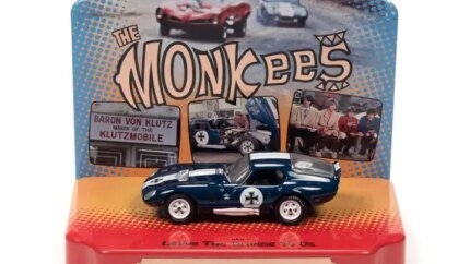 Buy Shelby Cobra Daytona 'Klutzmobile' Blue Metallic 1/64 Diecast Model - Johnny Lightning Silver Screen Series