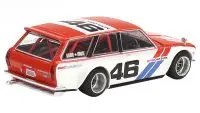 Datsun 510 Wagon RHD #46 BRE V1 Diecast Model 1/64 by Kaido House & True Scale Miniatures
