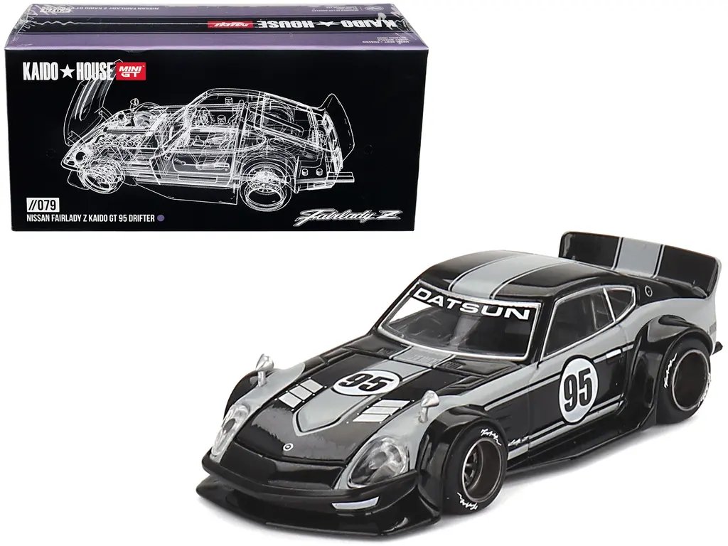 Exclusive Nissan Fairlady Z Kaido GT 95 Drifter V1 1/64 Diecast by True Scale Miniatures 2 Exclusive Nissan Fairlady Z Kaido GT 95 Drifter V1 1/64 Diecast by True Scale Miniatures - Image 2