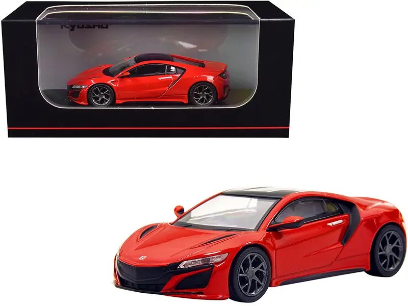 Kyosho 1/64 Honda NSX RHD Red/Black Diecast Model Car – Collector’s Edition