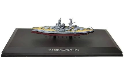 USS Arizona BB-39 Battleship (1915) 1/1250 Diecast Model by Legendary Battleships