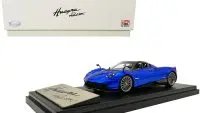 Pagani Huayra Roadster 1/43 Diecast Model - Blue Metallic & Carbon by LCD Models