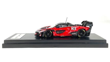 McLaren Senna GTR #36 Red/Black 1/64 Diecast Model Car by LCD Models