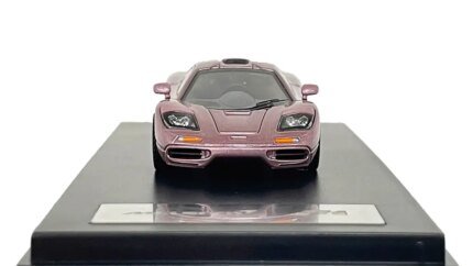 McLaren F1 Purple Metallic 1/64 Diecast Model Car by LCD Models - Limited Edition Collectible