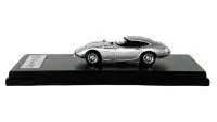 Toyota 2000GT RHD Silver Metallic 1/64 Diecast Model Car by LCD Models