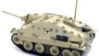 1/72 Diecast Jagdpanzer 38(T) Hetzer Tank Destroyer Model - WWII German Army Collectible