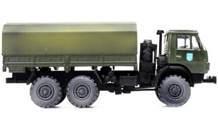 Kamaz 4310 Ukrainian Ground Forces 1/72 Diecast Model Truck - Weathered Green by Legion
