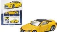 Lexus LC500 1st Special Edition Yellow Metallic Diecast 1/64 Model by Era Car – Limited to 960 Pieces