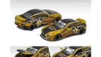 Exclusive Lexus LC500 RHD Black & Gold 1/64 Diecast by Era Car - Racingstar Performance