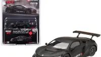 Limited Edition Acura NSX GT3 Matt Black 1/64 Diecast Model - Los Angeles Auto Show 2017 by True Scale Miniatures