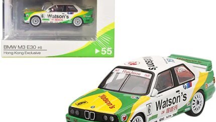 Exclusive 1/64 BMW M3 E30 Diecast - 1991 Macau Winner by True Scale Miniatures
