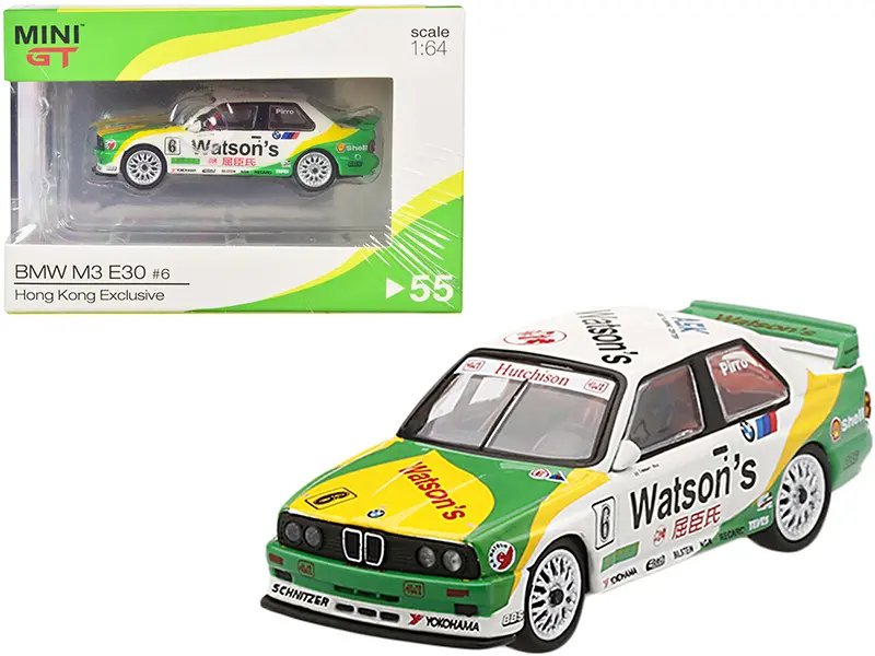 Exclusive 1/64 BMW M3 E30 Diecast – 1991 Macau Winner by True Scale Miniatures