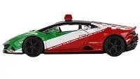 Limited Edition Lamborghini Huracan EVO Bologna Airport Follow-Me Car 1/64 Diecast by True Scale Miniatures