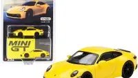 Porsche 911 Carrera 4S Racing Yellow 1/64 Diecast