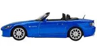 Honda S2000 AP2 Laguna Blue Pearl Limited Edition 1/64 Diecast Model by True Scale Miniatures