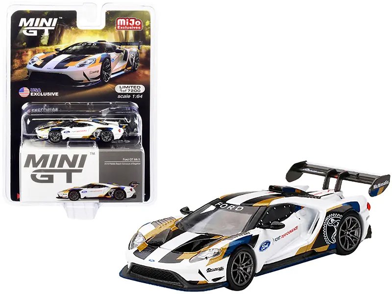 Ford GT Mk II 2019 Pebble Beach Limited Edition 1/64 Diecast Model by True Scale Miniatures