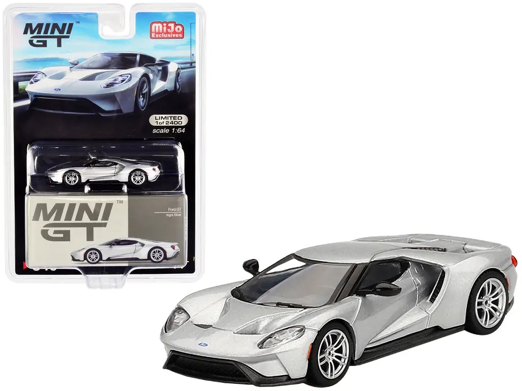 Diecast Model Cars wholesale toys dropshipper drop shipping Ford GT Ingot Silver Metallic Limited Edition 2400 pieces Worldwide 1/64 True Scale Miniatures MGT00340 drop shipping wholesale drop ship drop shipper dropship dropshipping toys dropshipper Ford GT Ingot Silver Metallic 1/64 Diecast Model - Limited Edition of 2400 by True Scale Miniatures