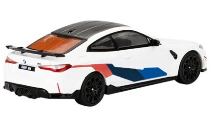 Exclusive BMW M4 G82 Alpine White 1/64 Diecast Model - Limited Edition by True Scale Miniatures