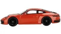 Exclusive Porsche 911 Carrera 4S Lava Orange 1/64 Diecast Model - Limited Edition 3000 Worldwide