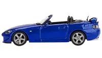 Honda S2000 AP2 Type S RHD Apex Blue Limited Edition 1/64 Diecast Model by True Scale Miniatures