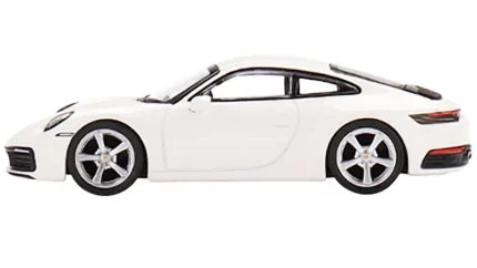 Exclusive Porsche 911 (992) Carrera S White 1/64 Diecast Model - Limited Edition by True Scale Miniatures
