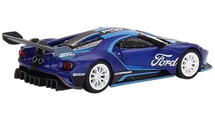 Exclusive Ford GT MK II Blue 1/64 Diecast Model - Limited Edition by True Scale Miniatures