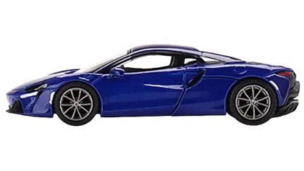 Exclusive McLaren Artura Volcano Blue 1/64 Diecast Model - Limited Edition 3000 Worldwide