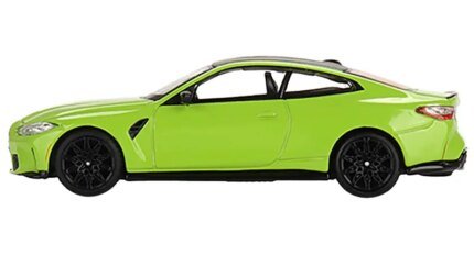 Exclusive BMW M4 Competition G82 1/64 Diecast in Sao Paulo Yellow - Limited Edition by True Scale Miniatures