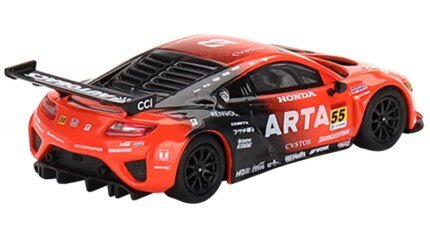 Limited Edition 1/64 Honda NSX GT3 EVO22 #55 ARTA Super GT Diecast Model by True Scale Miniatures