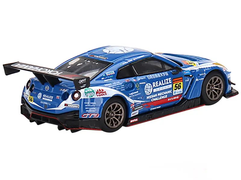 Limited Edition 1/64 Nissan GT-R Nismo GT3 #56 Kondo Racing Super GT 2022 Winner Diecast Model by True Scale Miniatures